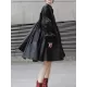 Loose Original Designed Irregular Puff Shirt Dress Loose Original Designed Irregular Puff Shirt Dress