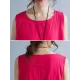 New Artistic Solid Sleeveless Dress New Artistic Solid Sleeveless Dress