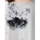 Pleated Printed Split-Joint Loose Short Sleeves Round-neck Midi Dresses Pleated Printed Split-Joint Loose Short Sleeves Round-neck Midi Dresses