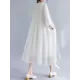 Pleated See-Through Solid Color Split-Joint Loose Short Sleeves Round-Neck Midi Dresses Pleated See-Through Solid Color Split-Joint Loose Short Sleeves Round-Neck Midi Dresses