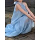 Solid Color Loose Sleeveless Halter-Neck Midi Dresses Solid Color Loose Sleeveless Halter-Neck Midi Dresses