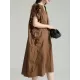 Adjustable Drawstring Pleated Solid Color Loose Raglan Sleeve V-Neck Shirt Dress Midi Dresses Adjustable Drawstring Pleated Solid Color Loose Raglan Sleeve V-Neck Shirt Dress Midi Dresses