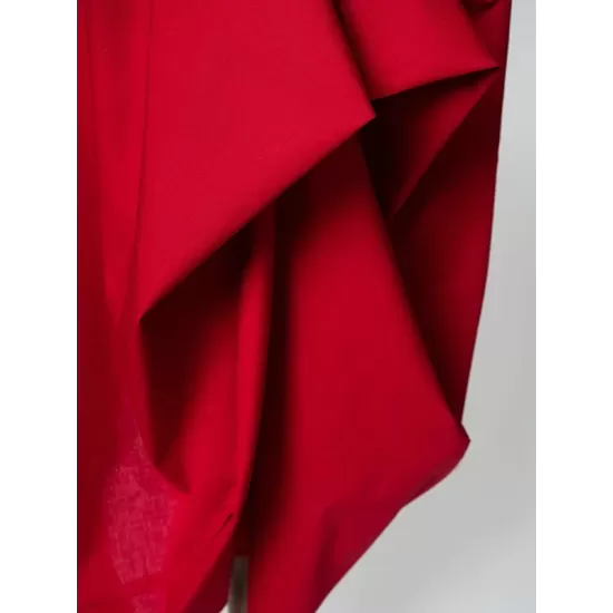 Stylish Loose Stand-Collar Long Sleeves Midi Dress Stylish Loose Stand-Collar Long Sleeves Midi Dress