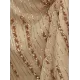 Vintage Flared Sleeves Sequined Round-Neck Midi Dress Vintage Flared Sleeves Sequined Round-Neck Midi Dress