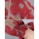 Casual Long Sleeves Loose Floral Printed Round-Neck Midi Dresses Casual Long Sleeves Loose Floral Printed Round-Neck Midi Dresses