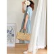 Casual Loose Solid Color Round-Neck Midi Dresses Casual Loose Solid Color Round-Neck Midi Dresses