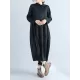 Casual Loose Plus Size Solid Color Hooded Midi Dresses Casual Loose Plus Size Solid Color Hooded Midi Dresses