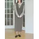 Casual A-Line Sleeveless Solid Color V-Neck Midi Dresses Casual A-Line Sleeveless Solid Color V-Neck Midi Dresses