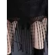 Gauze Pockets Split-Joint Tasseled Short Sleeves Lapel Midi Dresses Gauze Pockets Split-Joint Tasseled Short Sleeves Lapel Midi Dresses