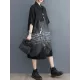 Pockets Printed Half Sleeves Loose Lapel Midi Dresses Pockets Printed Half Sleeves Loose Lapel Midi Dresses