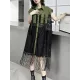 Sleeveless See-Through Split-Joint Tasseled Lapel Lace Midi Dresses Sleeveless See-Through Split-Joint Tasseled Lapel Lace Midi Dresses