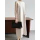 Solid Color Loose Sleeveless Round-Neck Midi Dresses Solid Color Loose Sleeveless Round-Neck Midi Dresses