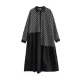 Asymmetric Buttoned Pleated Printed Split-Joint A-Line Long Sleeves Lapel Midi Dresses Asymmetric Buttoned Pleated Printed Split-Joint A-Line Long Sleeves Lapel Midi Dresses