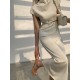 Detachable Hollow Split-Joint A-Line High Waisted Mock Neck Midi Dresses Detachable Hollow Split-Joint A-Line High Waisted Mock Neck Midi Dresses