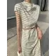 Detachable Hollow Split-Joint A-Line High Waisted Mock Neck Midi Dresses Detachable Hollow Split-Joint A-Line High Waisted Mock Neck Midi Dresses