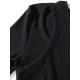 Elasticity Hollow Solid Color Split-Joint A-Line Long Sleeves Round-Neck Midi Dresses Elasticity Hollow Solid Color Split-Joint A-Line Long Sleeves Round-Neck Midi Dresses