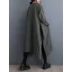 Pockets Printed Split-Joint Split-Side Long Sleeves Loose Round-Neck Midi Dresses Pockets Printed Split-Joint Split-Side Long Sleeves Loose Round-Neck Midi Dresses