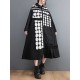 Asymmetric Buttoned Polka-Dot A-Line Long Sleeves Lapel Midi Dresses Asymmetric Buttoned Polka-Dot A-Line Long Sleeves Lapel Midi Dresses