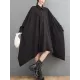 Asymmetric Buttoned Pockets Solid Color A-Line High-Low Lapel Shirt Dress Midi Dresses Asymmetric Buttoned Pockets Solid Color A-Line High-Low Lapel Shirt Dress Midi Dresses