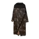 Asymmetric Printed Split-Front Split-Joint Long Sleeves Loose Mock Neck Midi Dresses Asymmetric Printed Split-Front Split-Joint Long Sleeves Loose Mock Neck Midi Dresses
