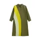Long Sleeves Loose Asymmetric Buttoned Contrast Color Split-Joint Lapel Midi Dresses Shirt Dress Long Sleeves Loose Asymmetric Buttoned Contrast Color Split-Joint Lapel Midi Dresses Shirt Dress