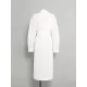 See-Through Split-Joint Split-Side Tied Waist Long Sleeves Loose V-Neck Shirt Dress Midi Dresses See-Through Split-Joint Split-Side Tied Waist Long Sleeves Loose V-Neck Shirt Dress Midi Dresses
