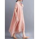 Original Solid Lapel Frenum Dress Original Solid Lapel Frenum Dress