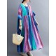 Original Printed Round-Neck Dress Original Printed Round-Neck Dress
