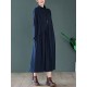 Original Solid High-Neck Knitting Dress Original Solid High-Neck Knitting Dress