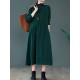 Original Solid High-Neck Knitting Dress Original Solid High-Neck Knitting Dress