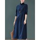 Original Solid High-Neck Knitting Dress Original Solid High-Neck Knitting Dress