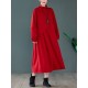 Original Solid High-Neck Knitting Dress Original Solid High-Neck Knitting Dress