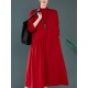 Original Solid High-Neck Knitting Dress Original Solid High-Neck Knitting Dress