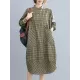Vintage Plaid Irregularity Shirt Dresses Vintage Plaid Irregularity Shirt Dresses
