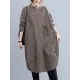 Vintage Plaid Irregularity Shirt Dresses Vintage Plaid Irregularity Shirt Dresses