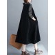 Corduroy Sleeveless Split-Joint Round-Neck Midi Dress Corduroy Sleeveless Split-Joint Round-Neck Midi Dress