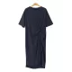 Original Solid Color Irregularity Pleats Midi Dress Original Solid Color Irregularity Pleats Midi Dress