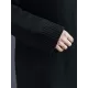 Loose Casual Solid Color V-Neck Long Sleeves Knitted Midi Dress Loose Casual Solid Color V-Neck Long Sleeves Knitted Midi Dress