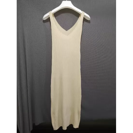 Vintage Simple Solid Color Knitting Sweater Dress Vintage Simple Solid Color Knitting Sweater Dress