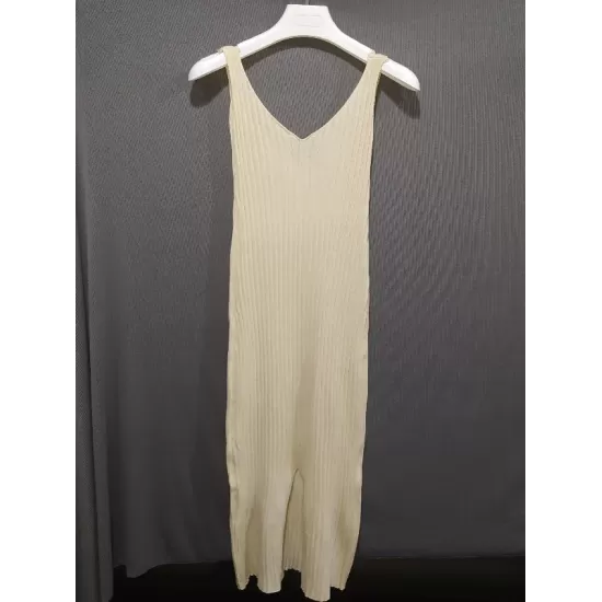 Vintage Simple Solid Color Knitting Sweater Dress Vintage Simple Solid Color Knitting Sweater Dress