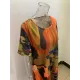 Printed A-Line Loose Round-Neck Midi Dresses Printed A-Line Loose Round-Neck Midi Dresses