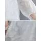 A-Line Loose Lacy See-Through Solid Color Split-Side Round-Neck Midi Dresses A-Line Loose Lacy See-Through Solid Color Split-Side Round-Neck Midi Dresses