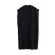 Solid Color Split-Front Split-Joint A-Line Loose V-Neck Midi Dresses Solid Color Split-Front Split-Joint A-Line Loose V-Neck Midi Dresses