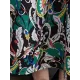 Printed Split-Joint A-Line Loose Stand Collar Midi Dresses Printed Split-Joint A-Line Loose Stand Collar Midi Dresses