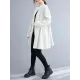Asymmetric Buttoned Elasticity Pleated Long Sleeves Loose Mini Dresses Asymmetric Buttoned Elasticity Pleated Long Sleeves Loose Mini Dresses