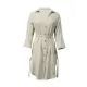 Buttoned Solid Color Split-Side Tied Waist High Waisted Long Sleeves V-Neck Mini Dresses Buttoned Solid Color Split-Side Tied Waist High Waisted Long Sleeves V-Neck Mini Dresses
