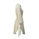 Buttoned Solid Color Split-Side Tied Waist High Waisted Long Sleeves V-Neck Mini Dresses Buttoned Solid Color Split-Side Tied Waist High Waisted Long Sleeves V-Neck Mini Dresses