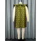 Flower Print Ruffled Zipper High Waisted Loose Round-Neck Mini Dresses Flower Print Ruffled Zipper High Waisted Loose Round-Neck Mini Dresses
