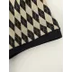 Original Plaid Knitting Lapel Collar Short Sleeves Mini Dress Original Plaid Knitting Lapel Collar Short Sleeves Mini Dress