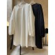 Urban Puff Sleeves Solid Color Round-Neck Mini Dress Urban Puff Sleeves Solid Color Round-Neck Mini Dress